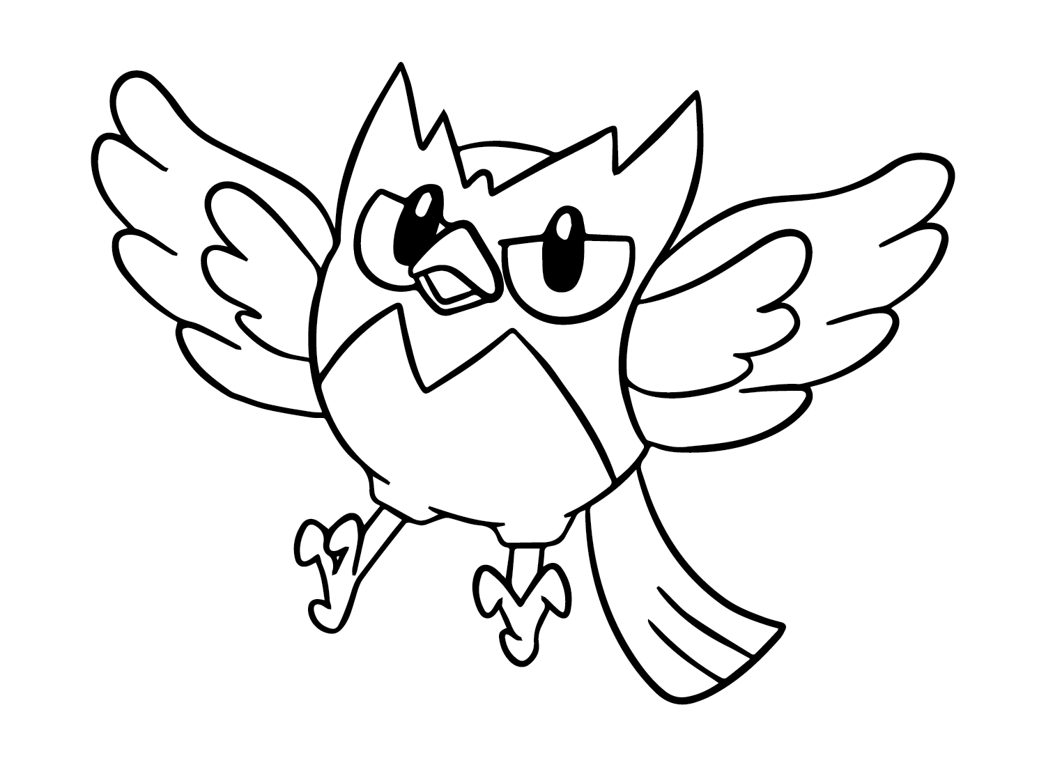 The Pokemon Rookidee Coloring Page