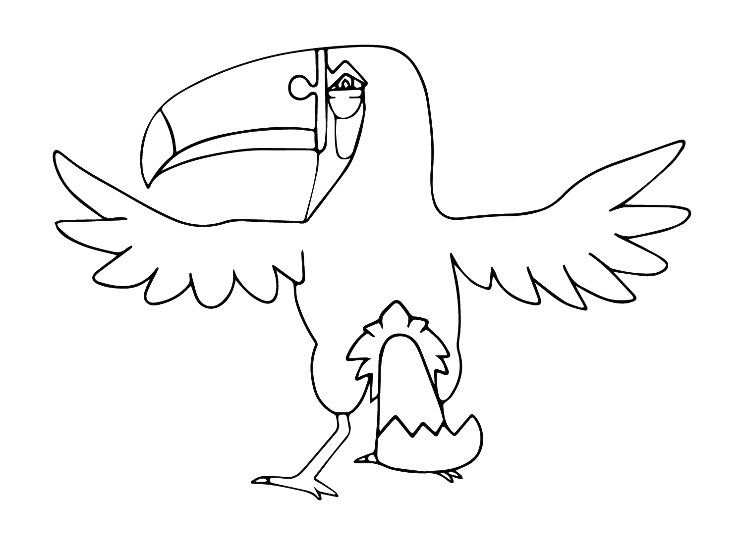 Tukannon-Zeichnung von Toucannon