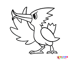 Trumbeak Coloring Pages
