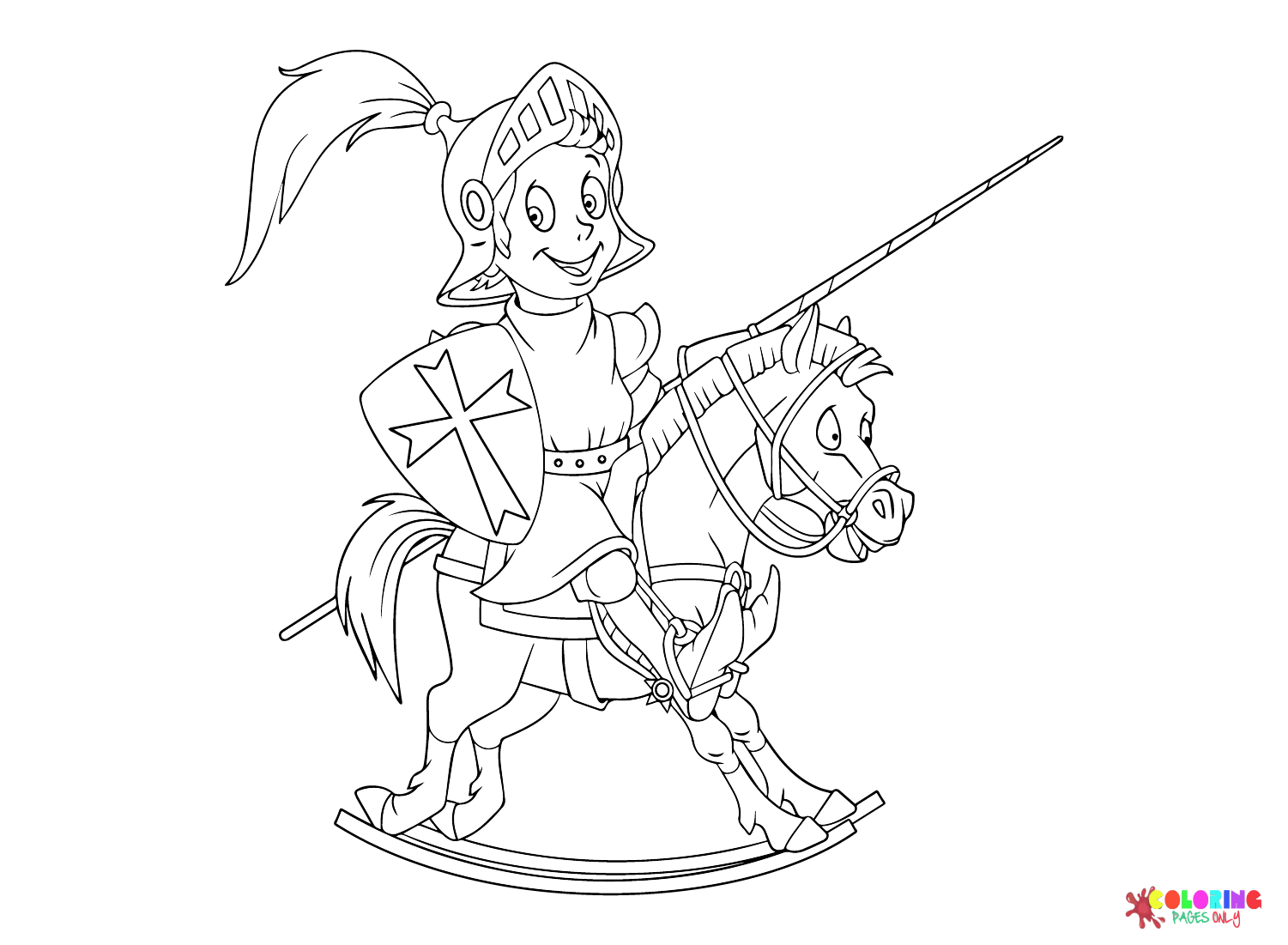 Vector Ancient Rome and Roman Empire Coloring Page