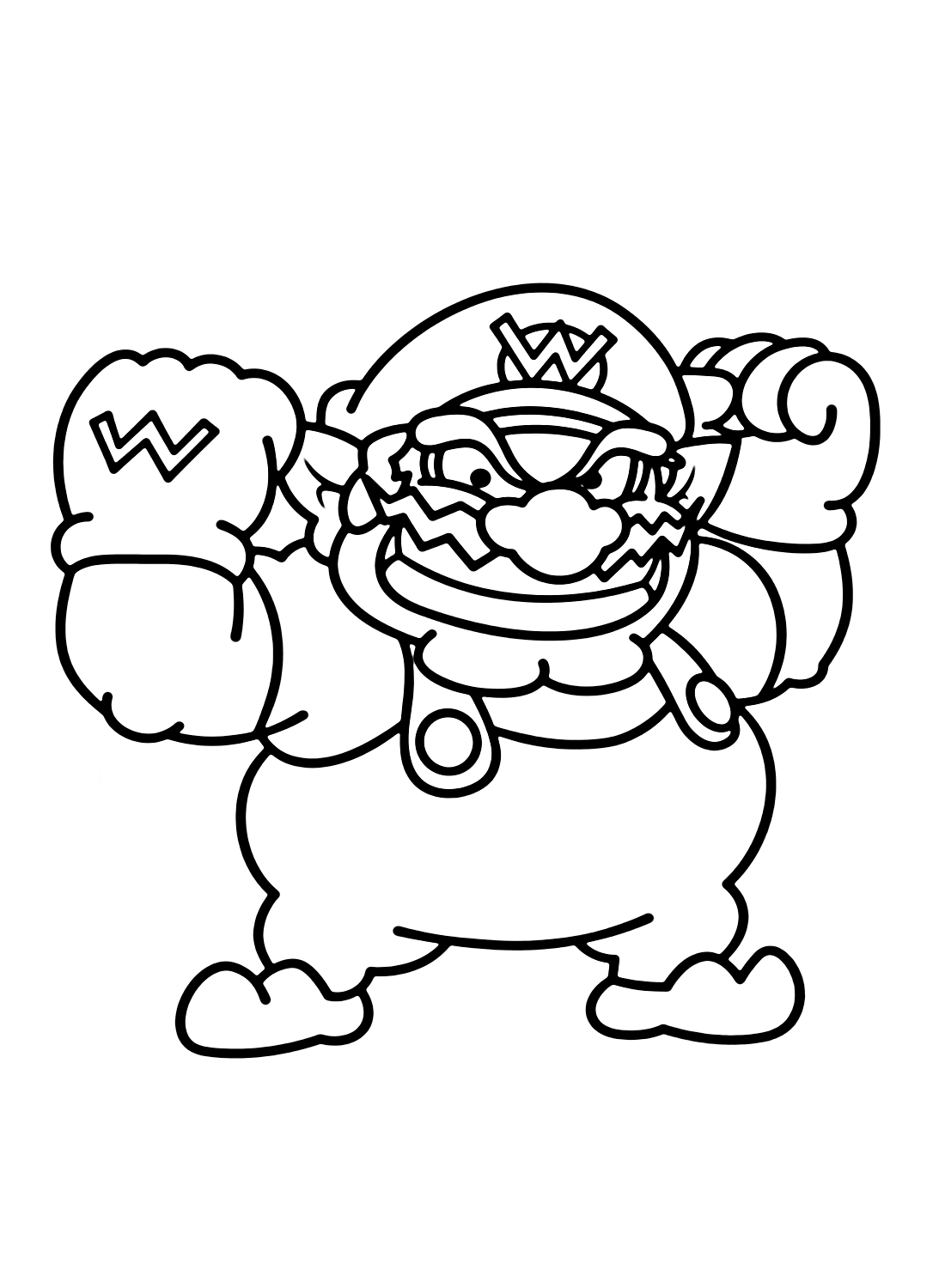 Wario Super Mario von Wario