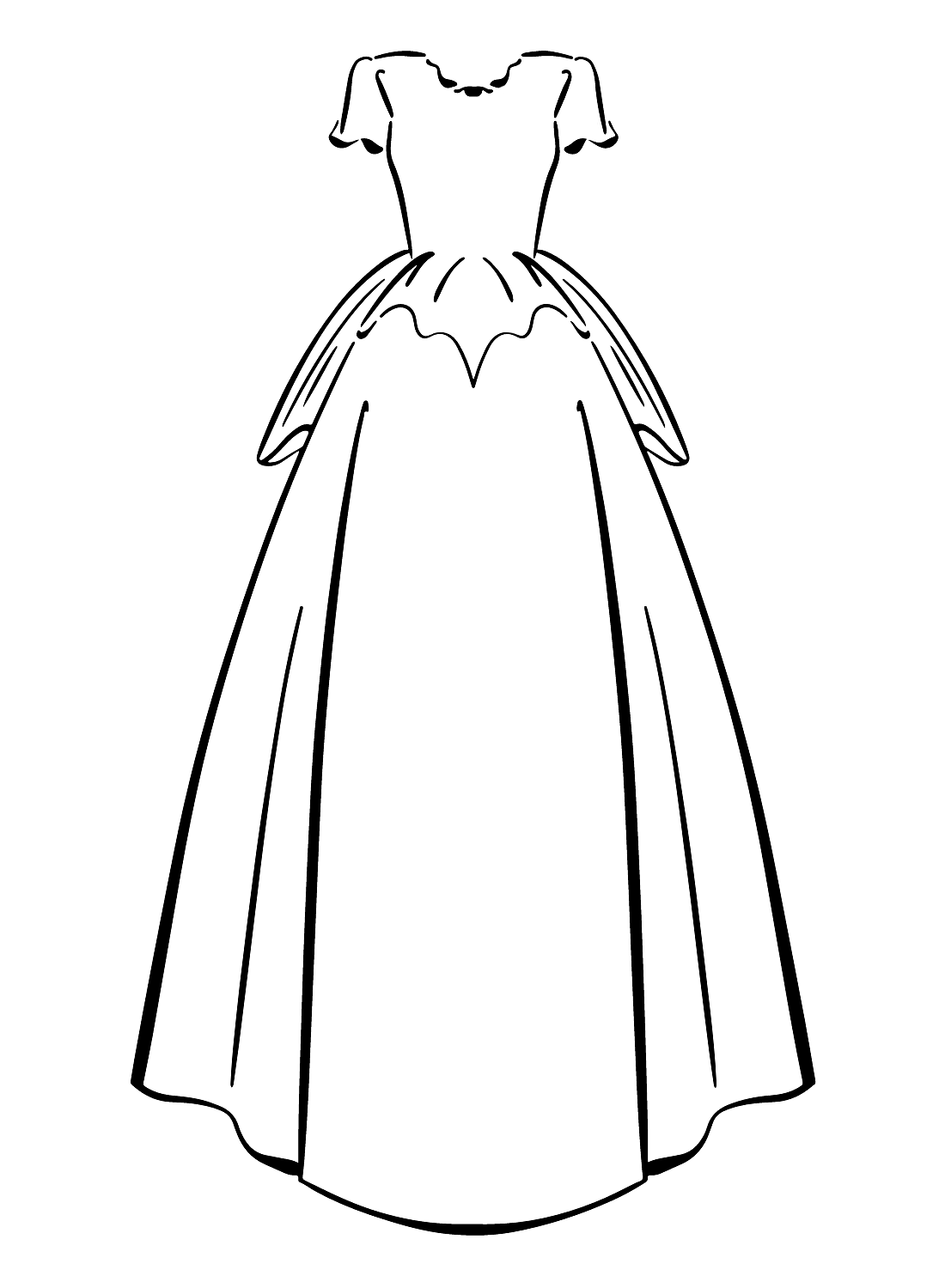 Robe de mariée à imprimer à partir d'une robe de mariée