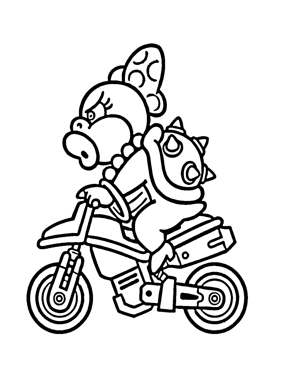 Wendy Mario Kart de Mario Kart