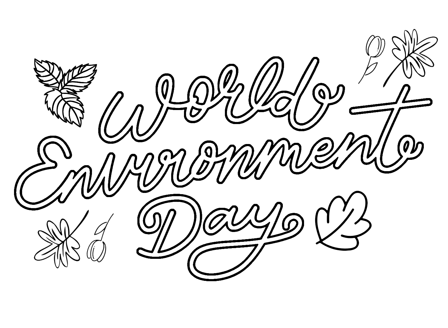 Doodle del Día Mundial del Medio Ambiente del Día Mundial del Medio Ambiente