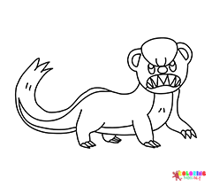 Yungoos Coloring Pages