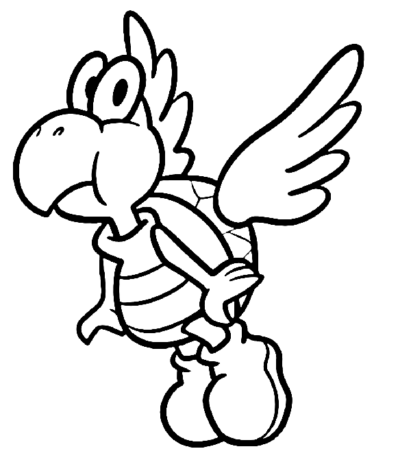 koopa troopa avec des ailes