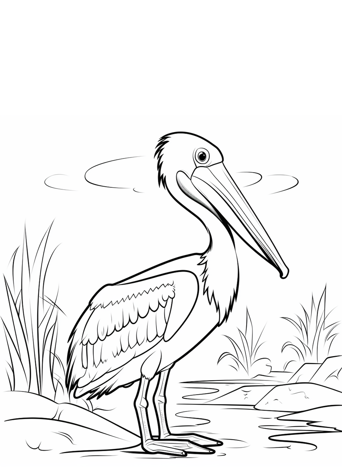 Um lindo pelicano da Pelican