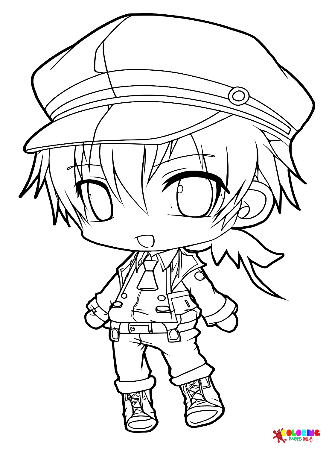 Chibi Naoto Fuyumine aus Dogs: Bullets And Carnage