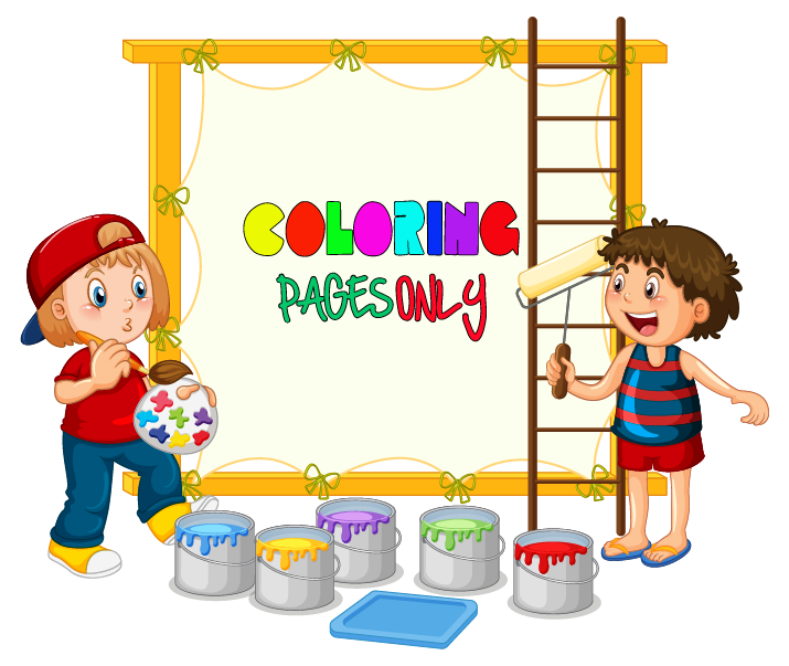 Children use safe coloring tools