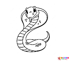 Cobra Coloring Pages