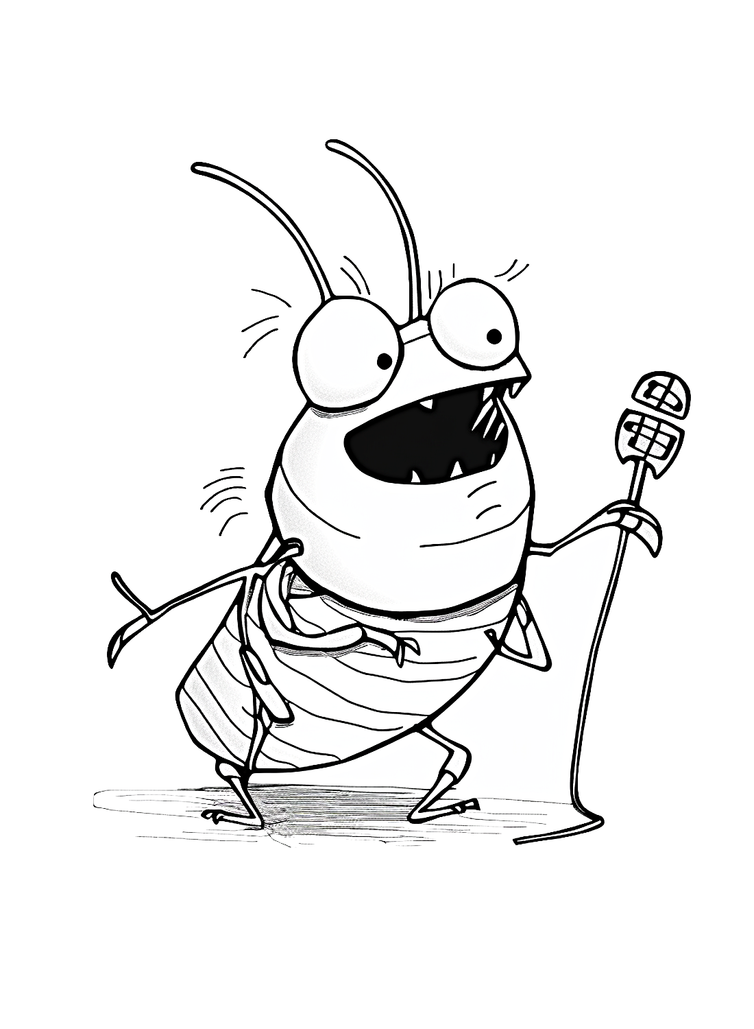 蟑螂的歌声来自《蟑螂》