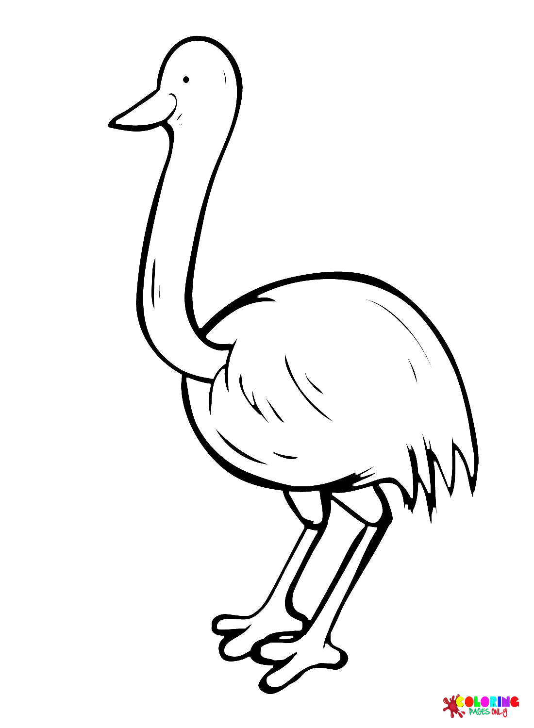 Leuke Emu Vogel van Emu
