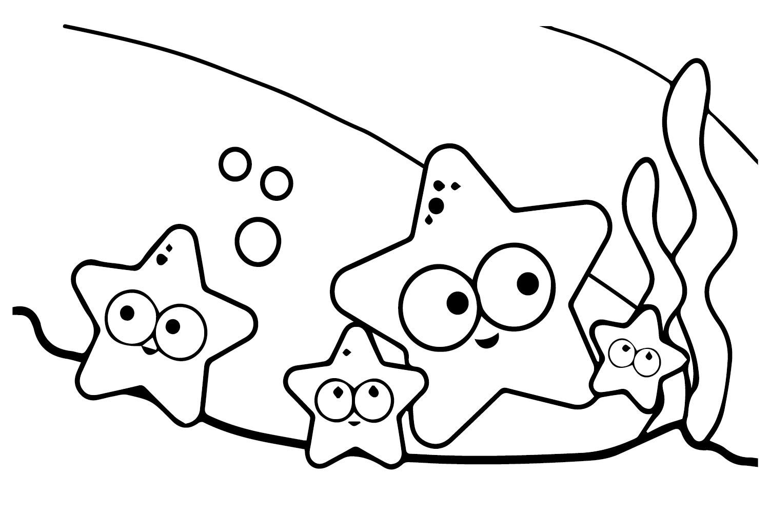 Linda estrella de mar de Starfish