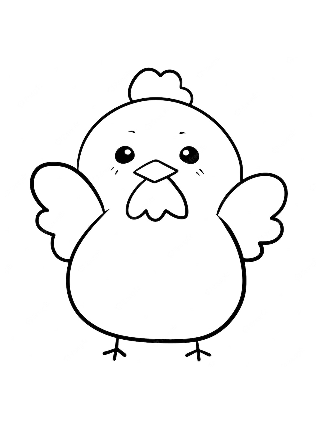 可爱的小鸡来自Chick