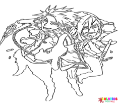Dogs: Bullets And Carnage Coloring Pages