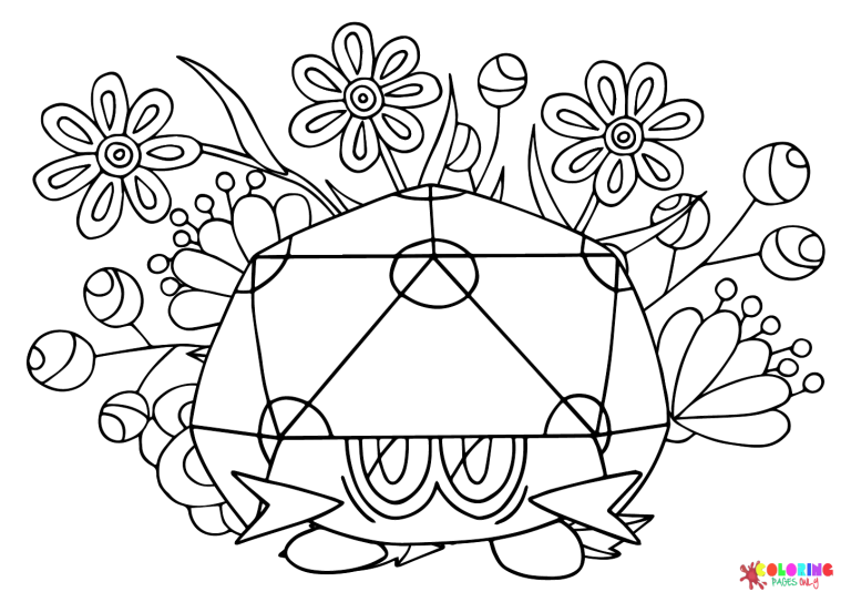 dottler coloring page ideas pokemon