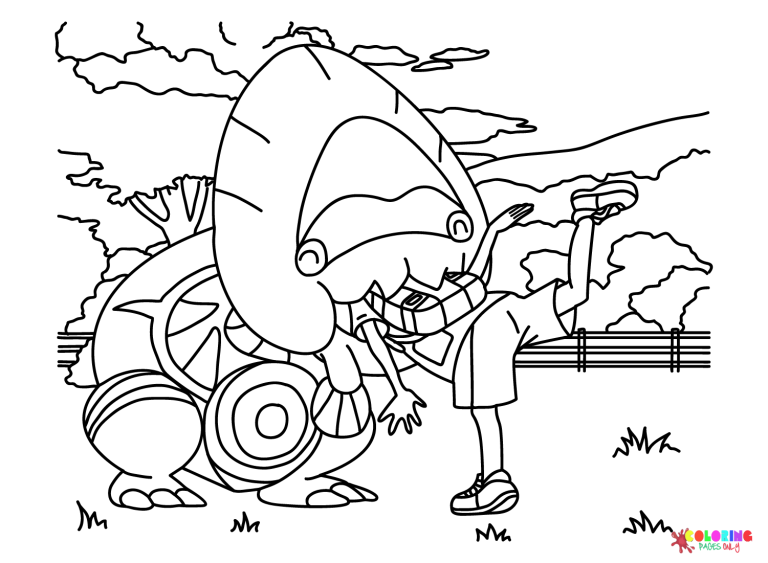 20 Free Printable Dracovish Coloring Pages