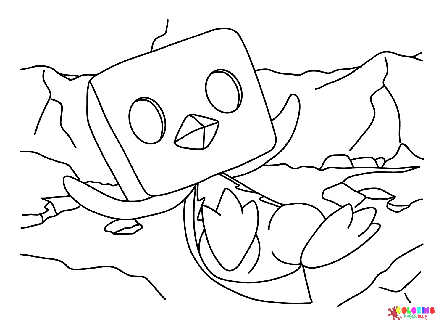 Drawing Eiscue Coloring Page