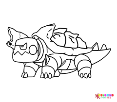 Drednaw Coloring Pages