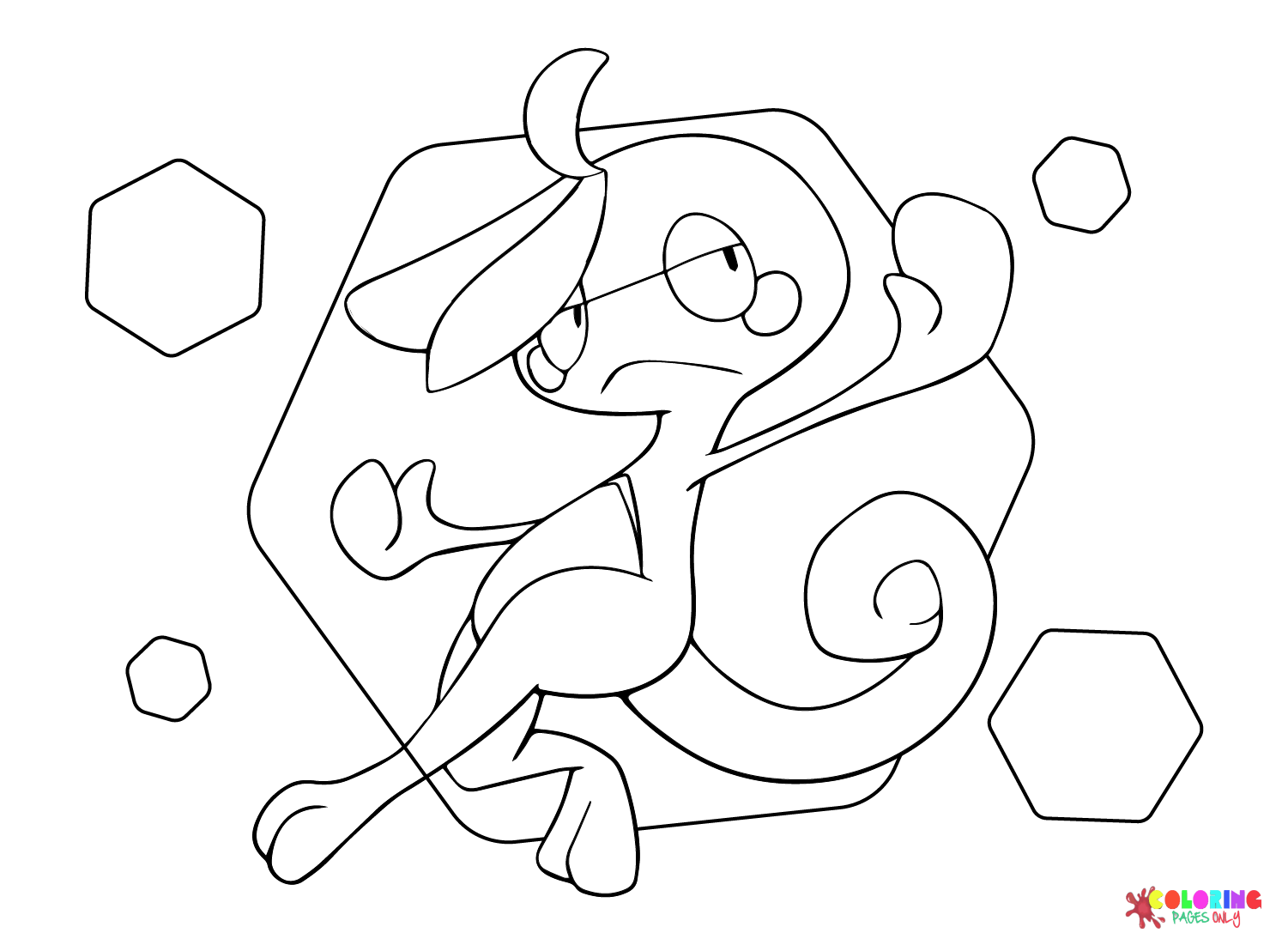 Coloring Drizzile Pages Pokemon Ready For Download