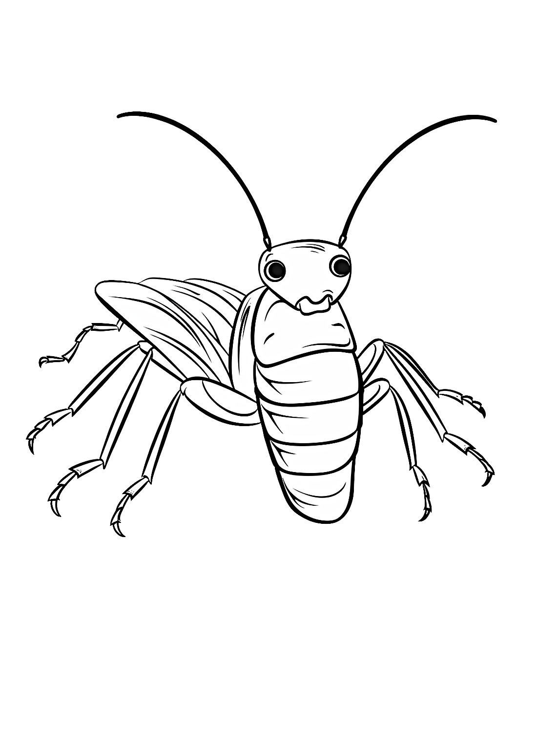 Gemakkelijke kakkerlak van kakkerlak