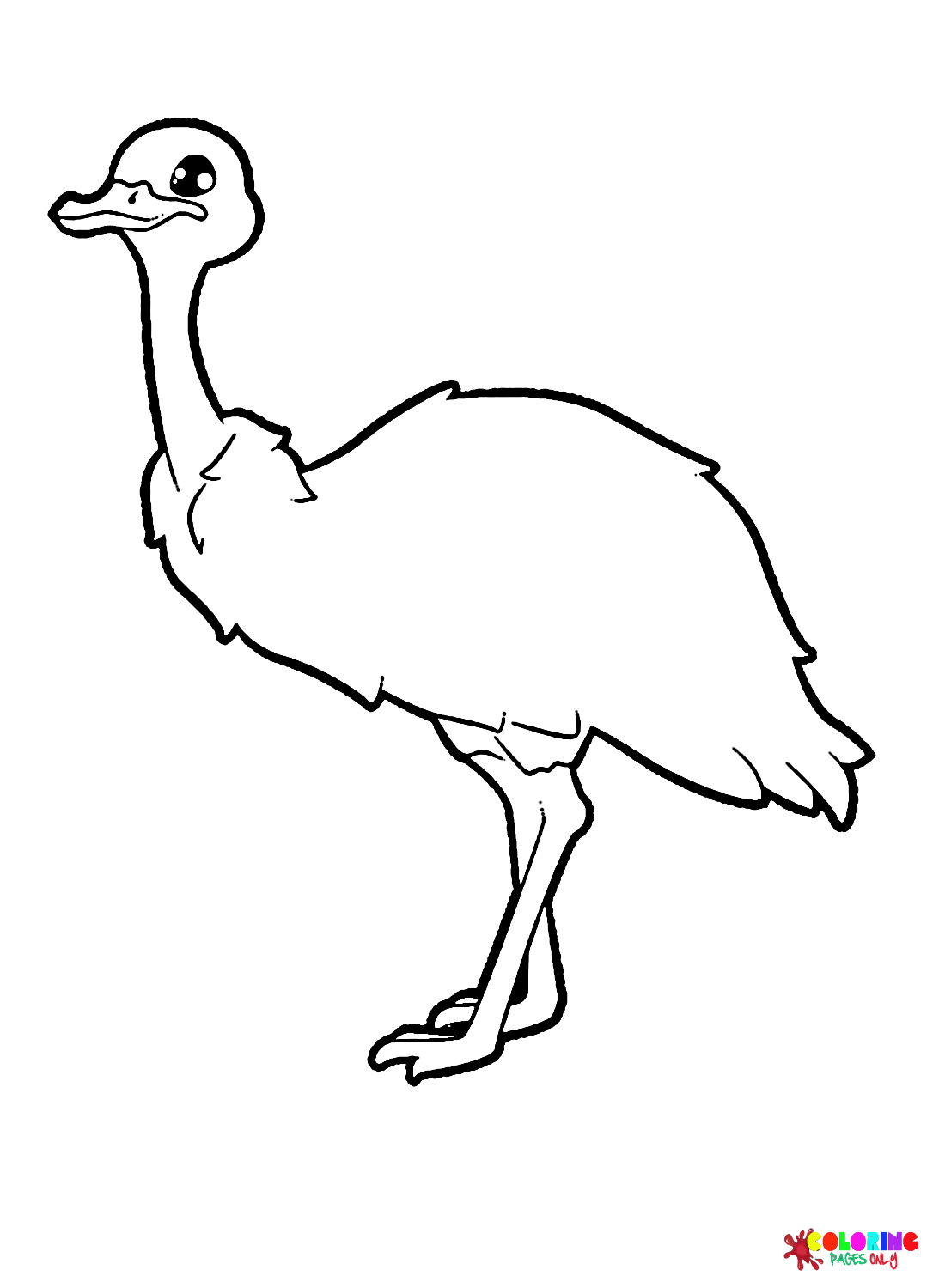 Emu Vogel Vrij van Emu