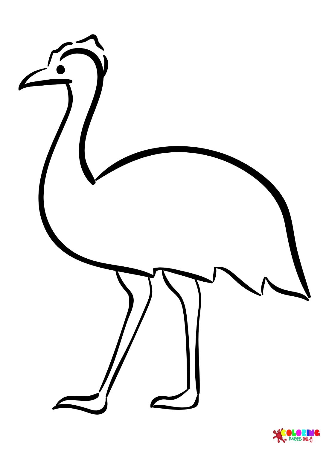 Emu Vogel van Emu