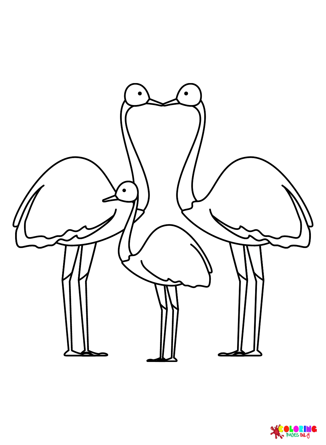Emu Family from Emu