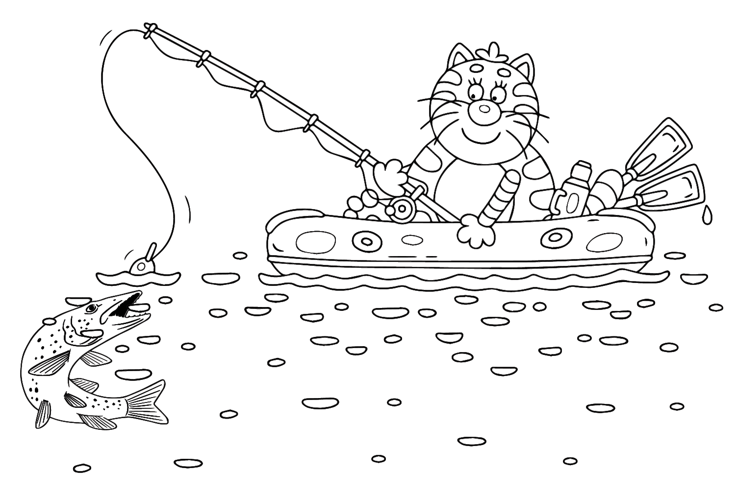 Pescando Lúcio de Gato from Pike