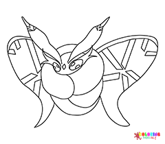 Frosmoth Coloring Pages