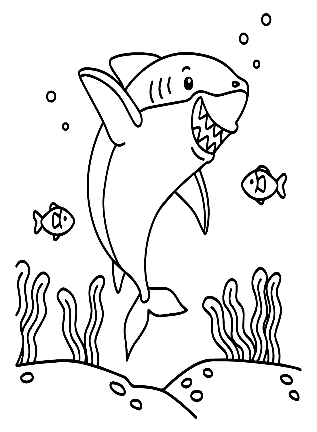 أوراق ملونة لسمك القرش الأبيض الكبير من القرش الأبيض العظيم
