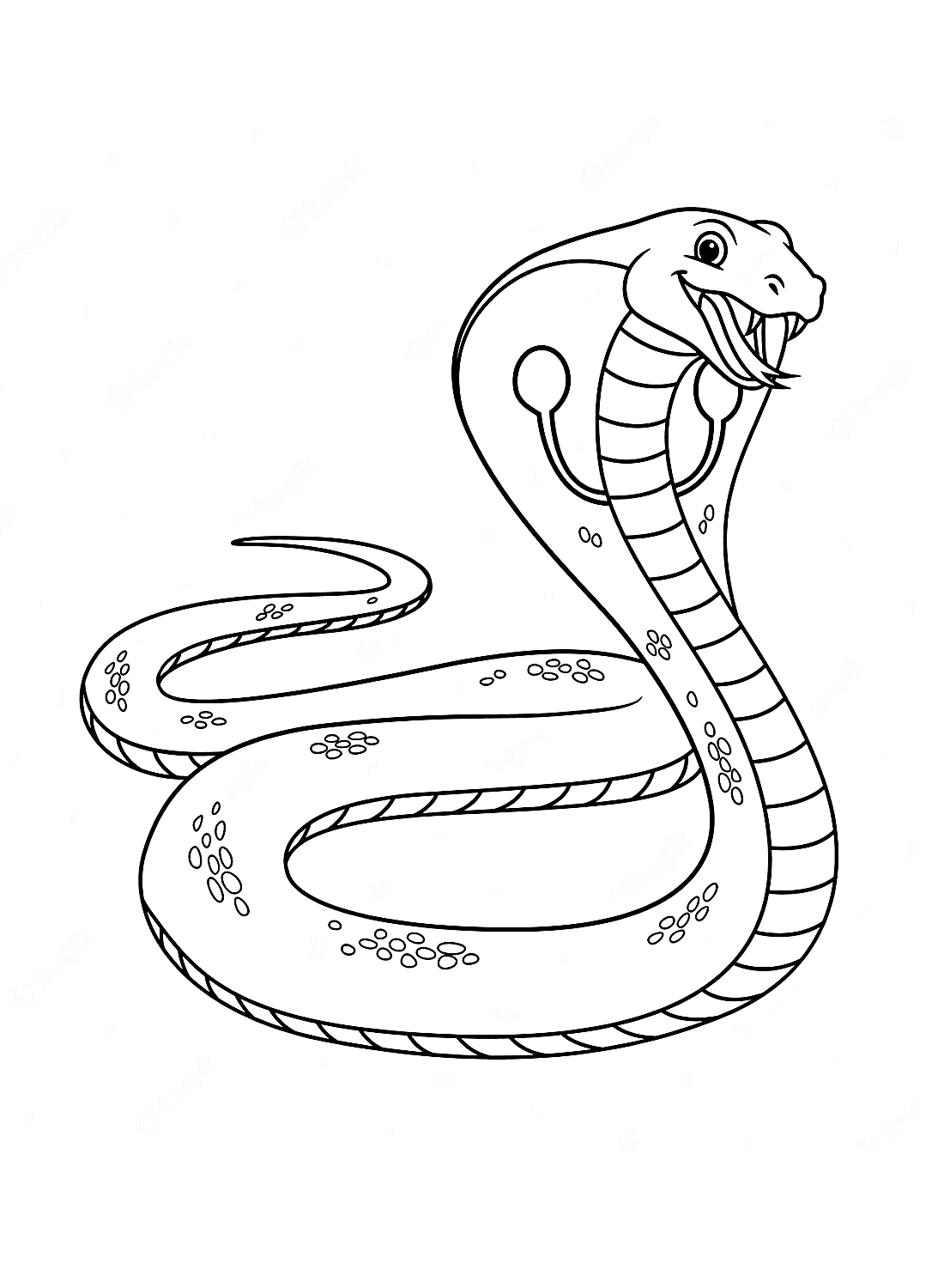 Cobra feliz de Cobra