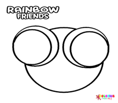 Lookies Rainbow Friends Coloring Pages