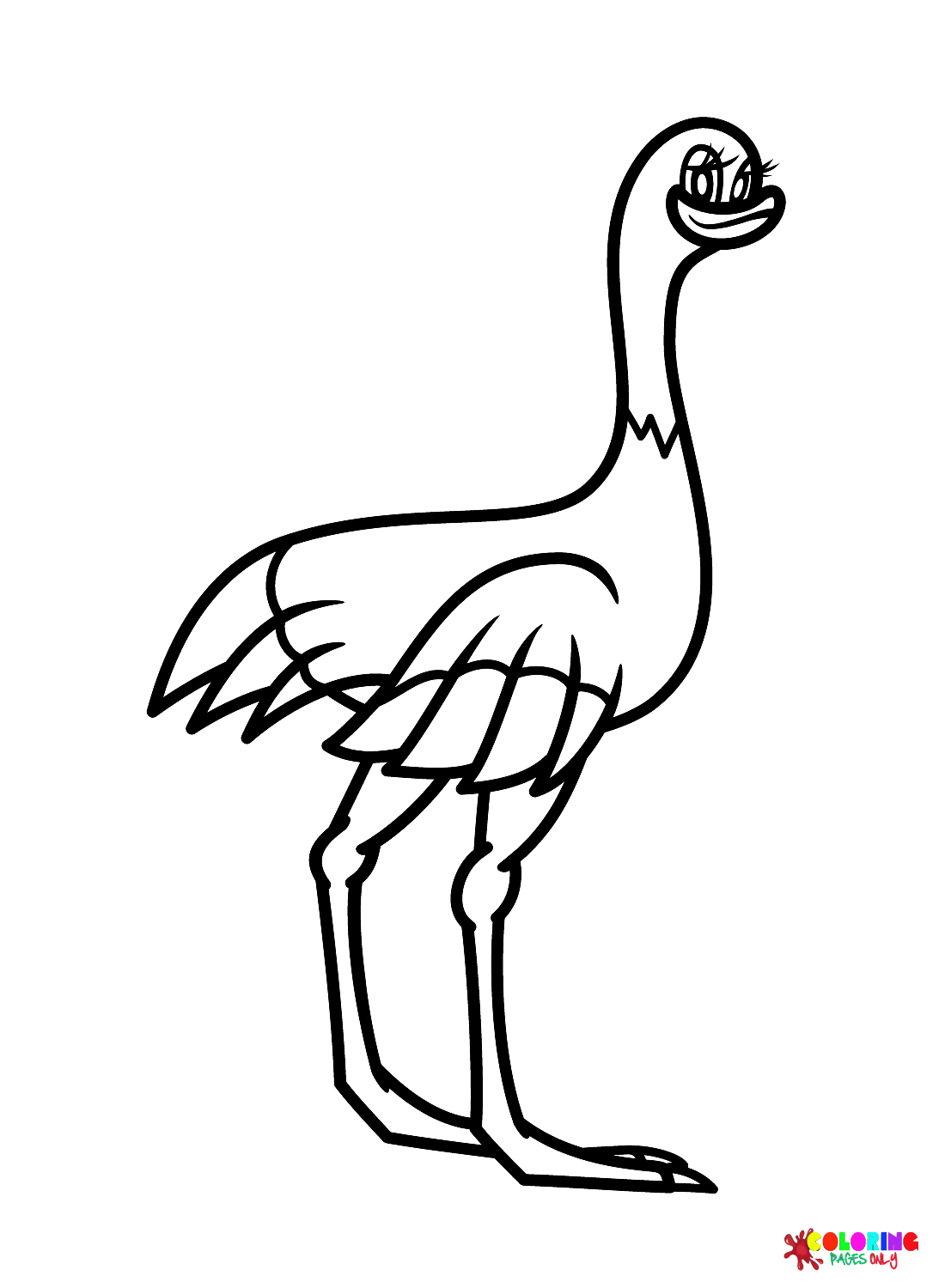 Adorabile Emu da Emu