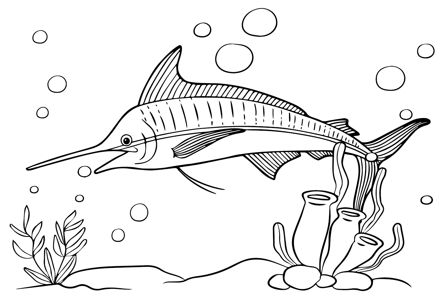 Peixe Marlin de Marlin