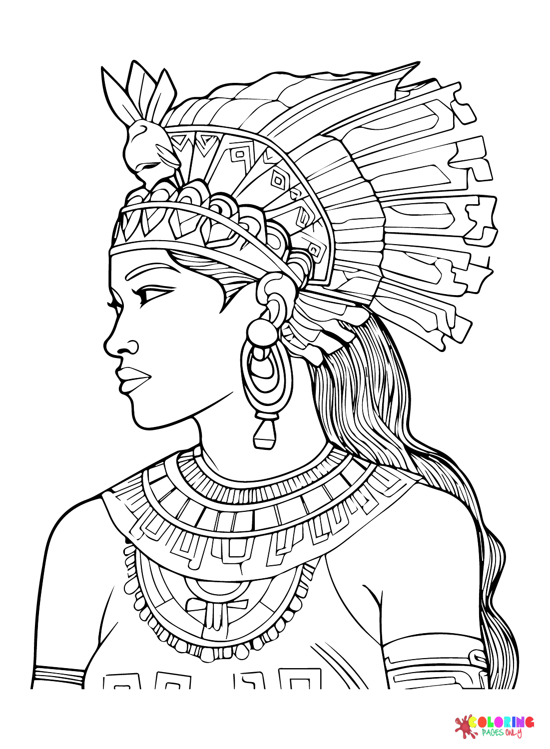 Maya-mensen uit de Maya-beschaving