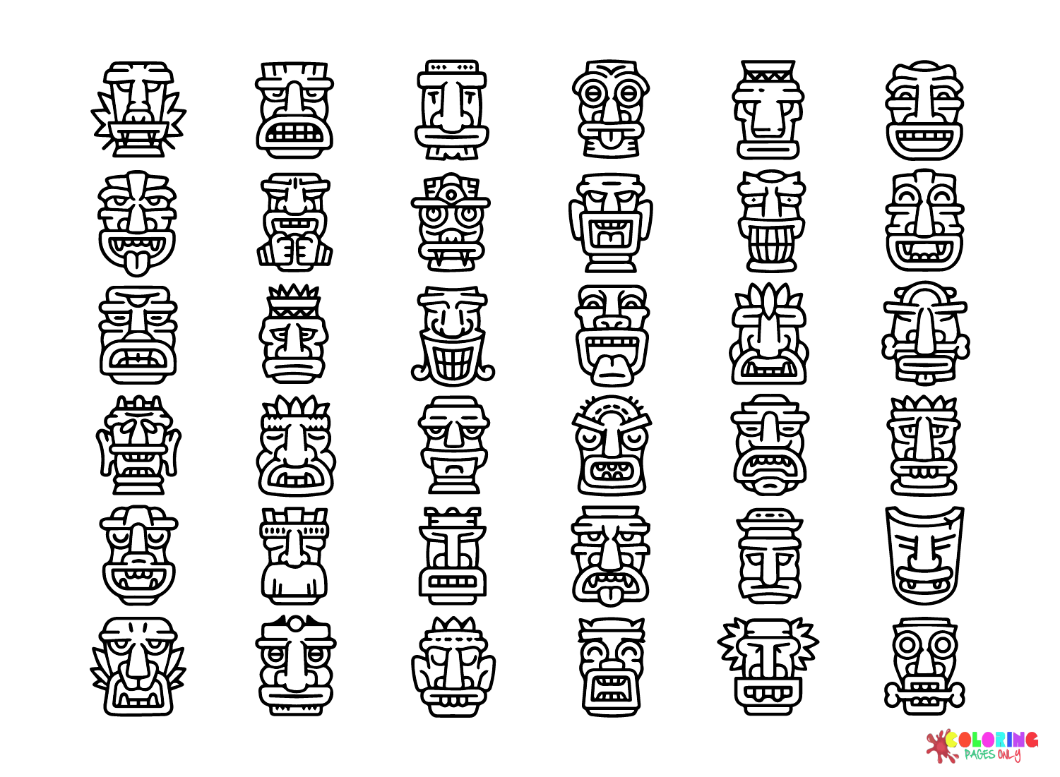 Icona della civiltà Maya della civiltà Maya