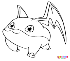 Patamon Coloring Pages