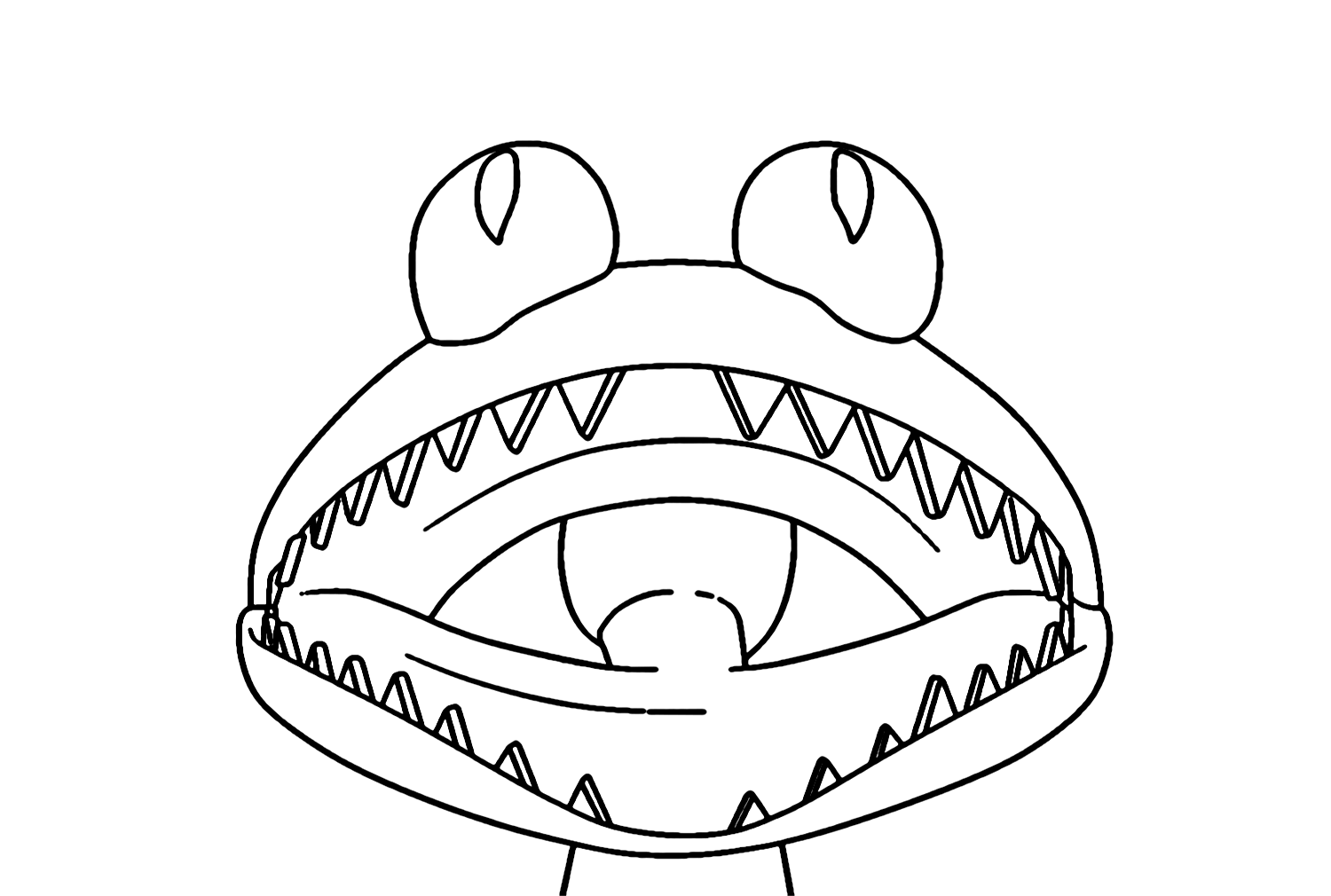 Cyan Rainbow Friends Coloring Pages - Free Printable Coloring Pages