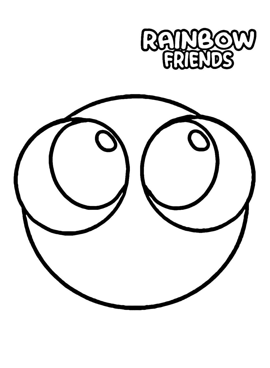 Lookies Rainbow Friends Coloring Pages - Coloring Pages For Kids
