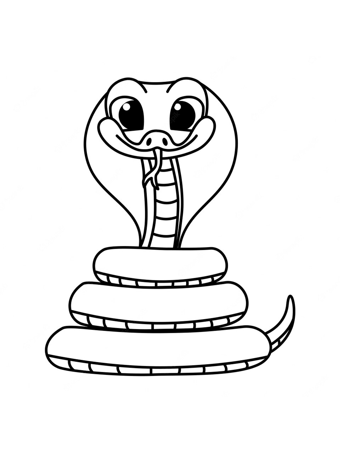 Lächelnde Kobra von Cobra