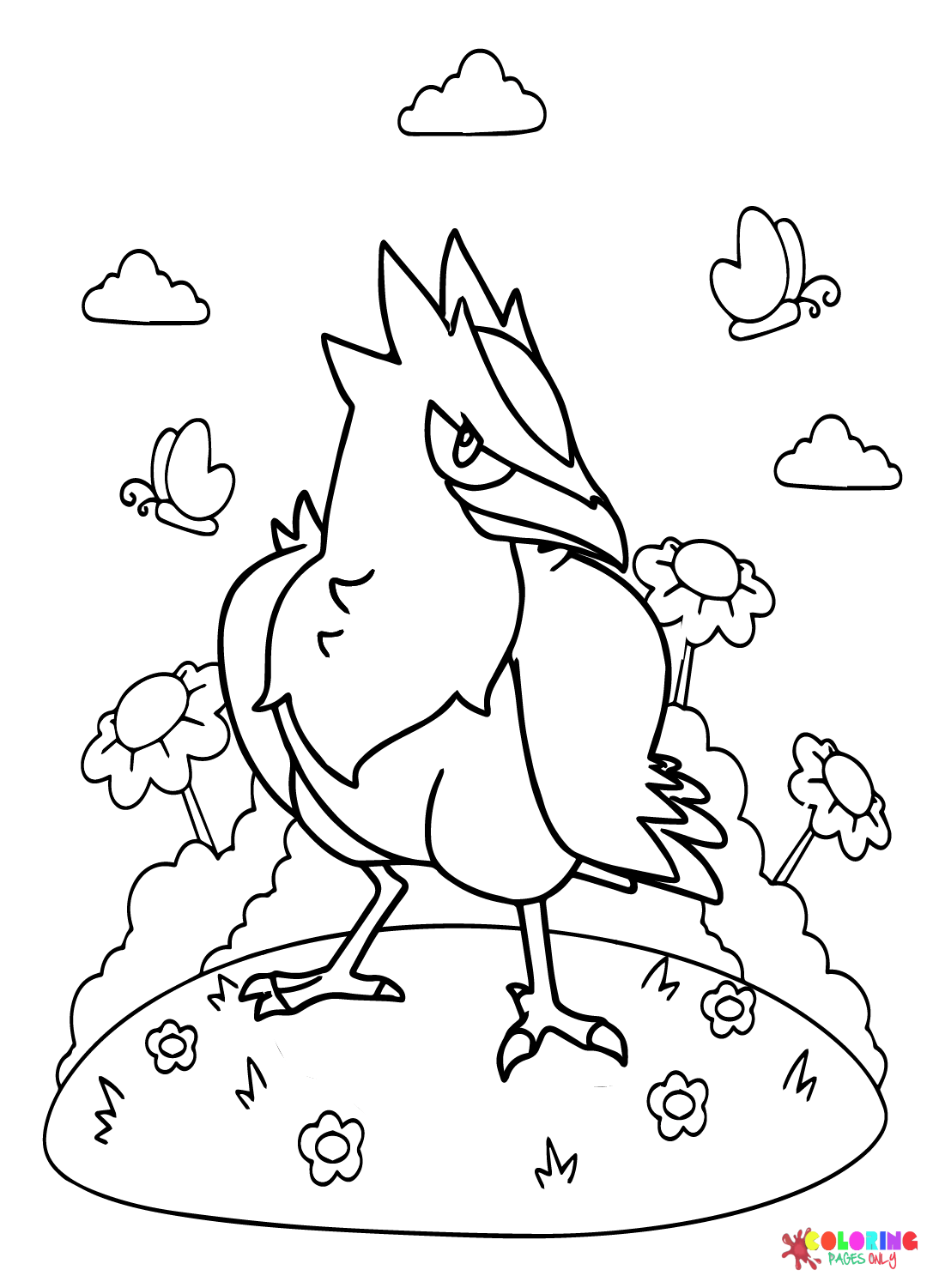 Das Corvisquire-Pokémon von Corvisquire