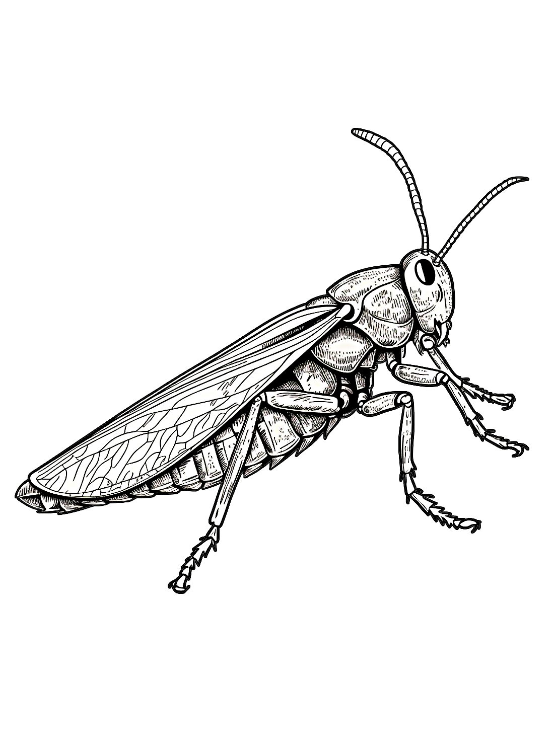 De sprinkhaan van Locust