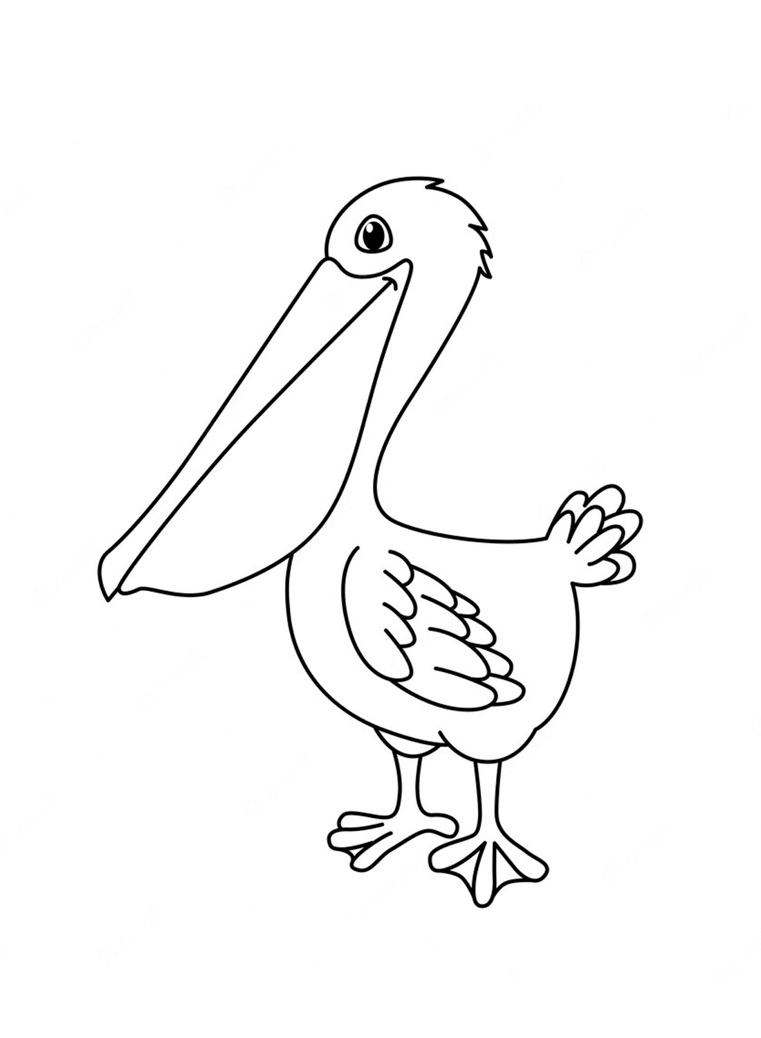 Le Pélican amusant de Pelican