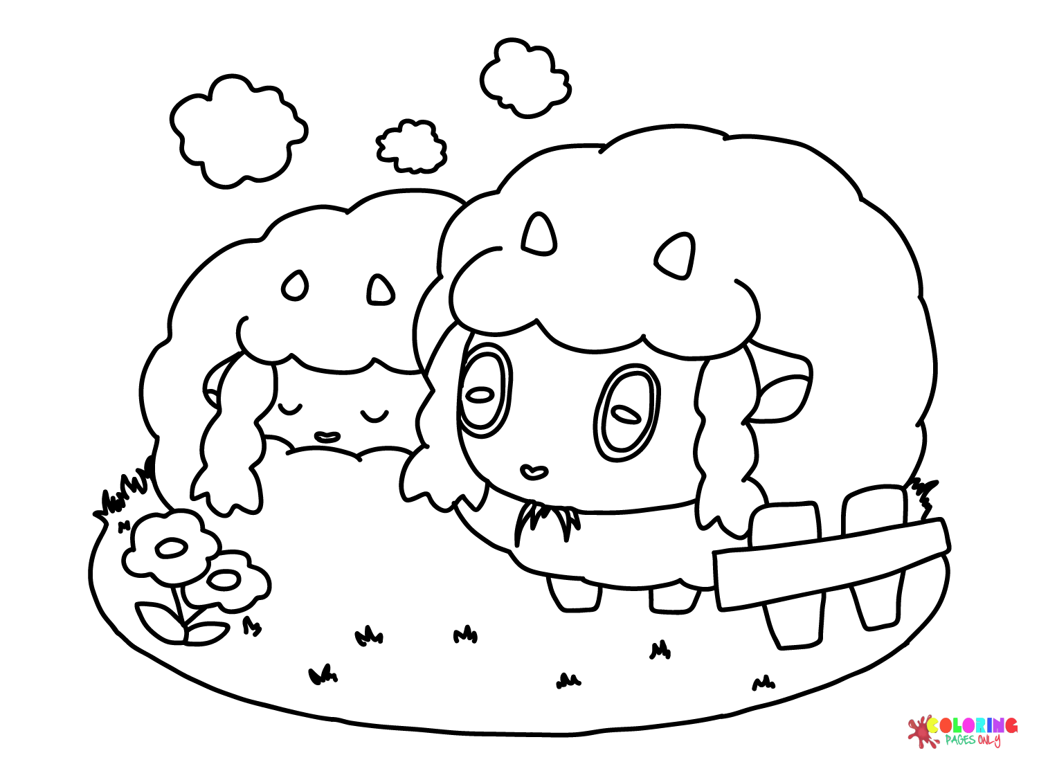 wooloo coloring pages printables pokemon