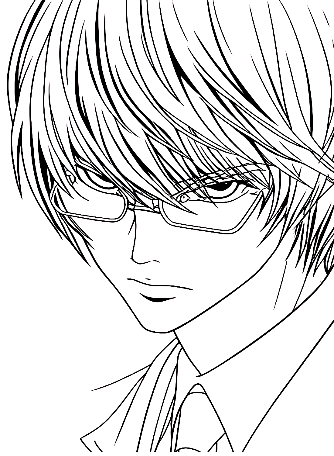 Yagami Light wearing Glasses from Yagami Light
