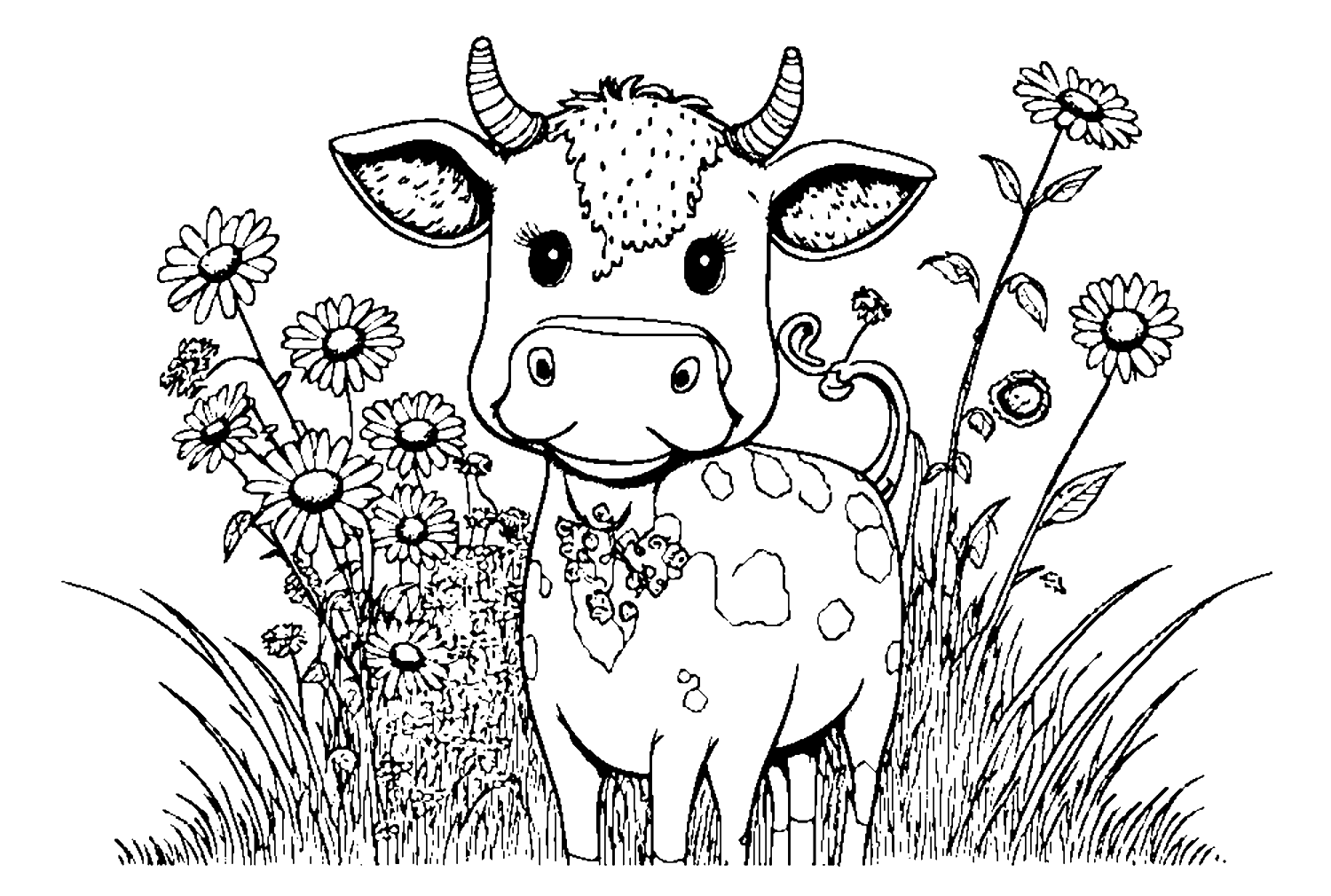 Cartoon Calf In Style from Calf
