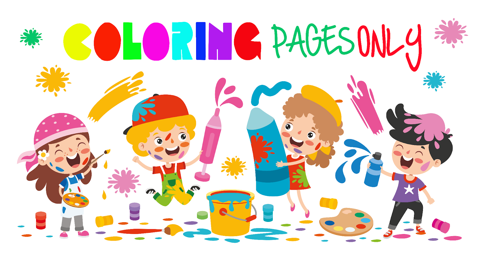 Valores de las páginas para colorear para niños.