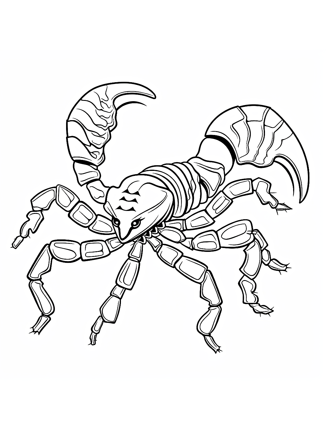 Escorpión para imprimir gratis de Scorpions