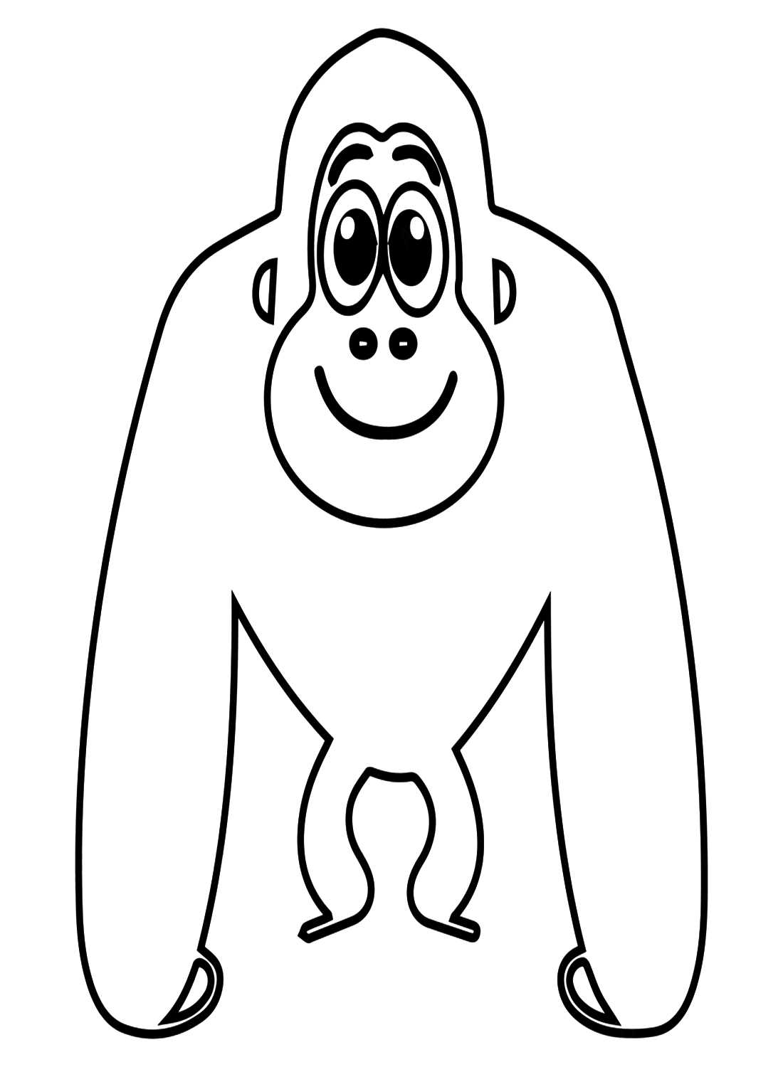 Gorilla per la scuola materna di Gorilla